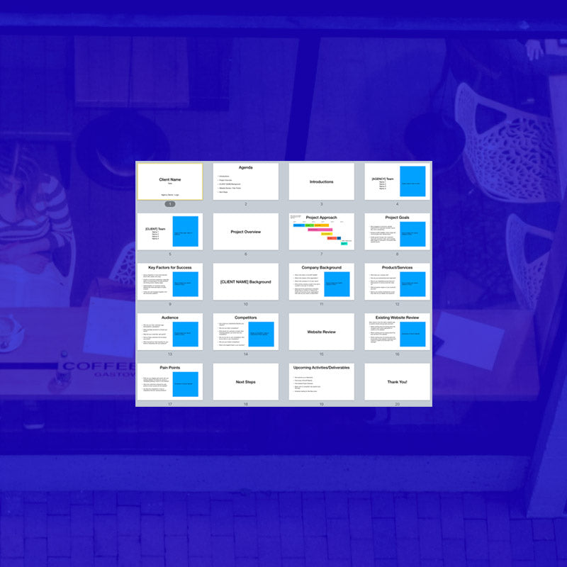Project Kickoff Deck [Presentation Template] - AgencyDocs